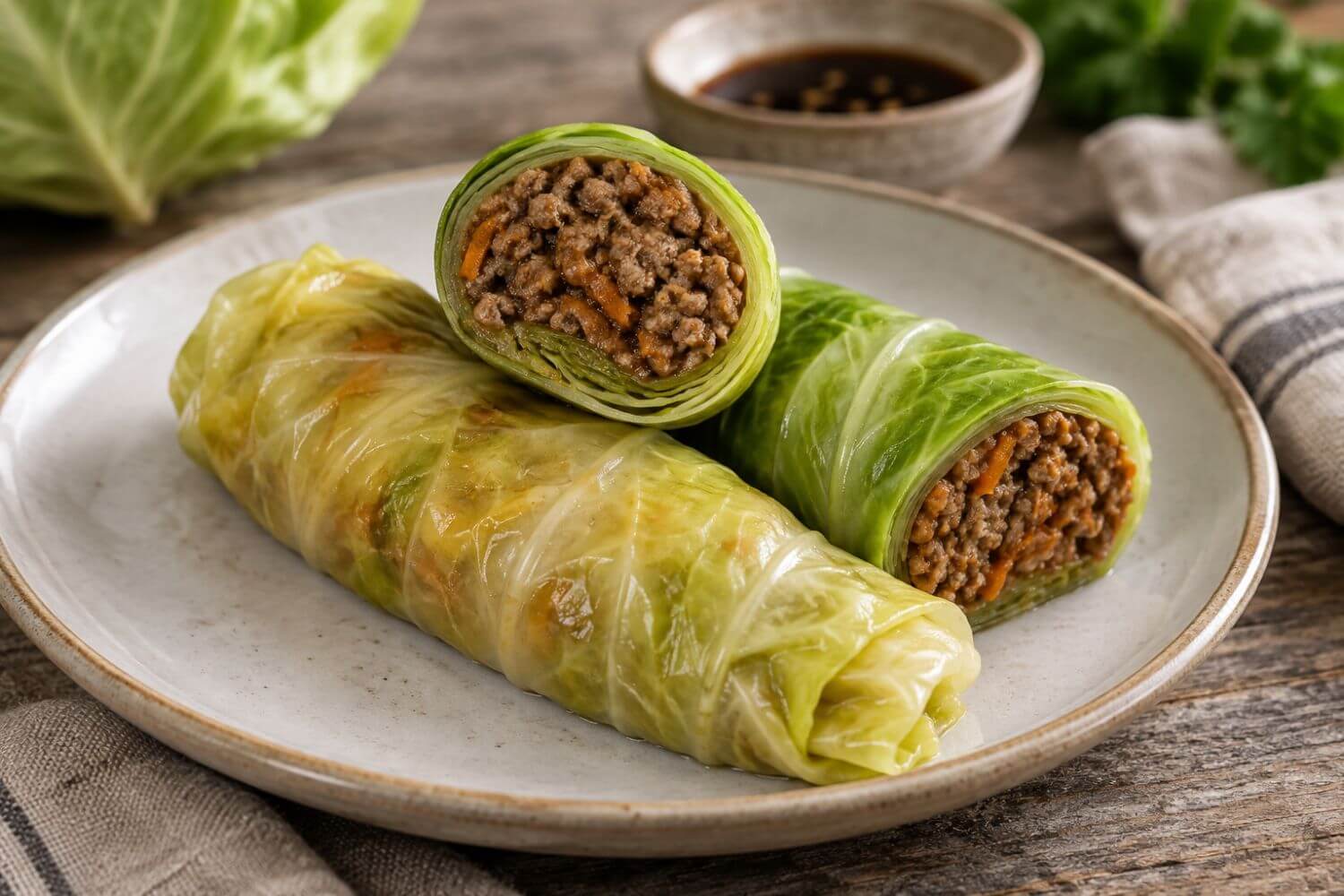 Cold Game Cabbage Rolls