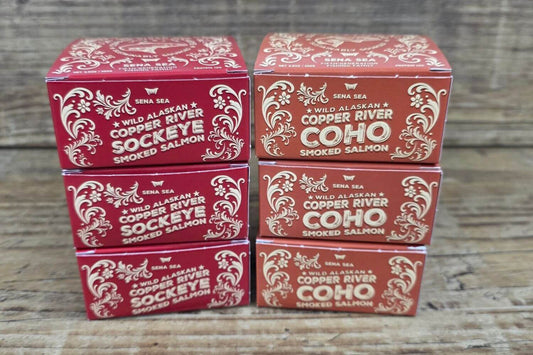 Copper River Smoked Salmon Tins