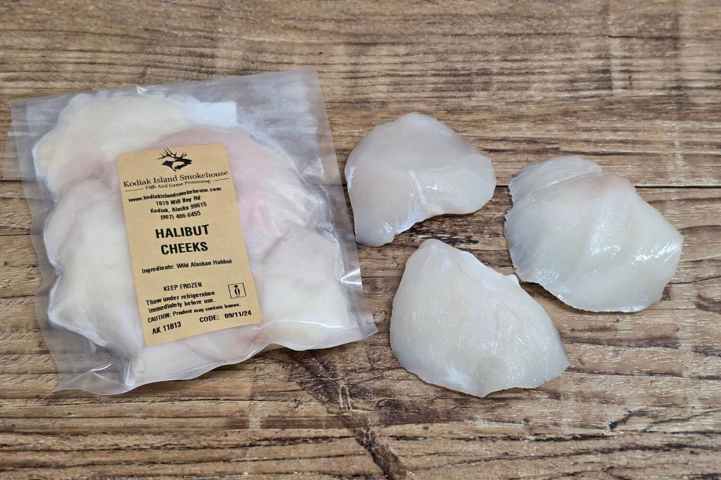 Wild Alaskan Halibut Cheeks