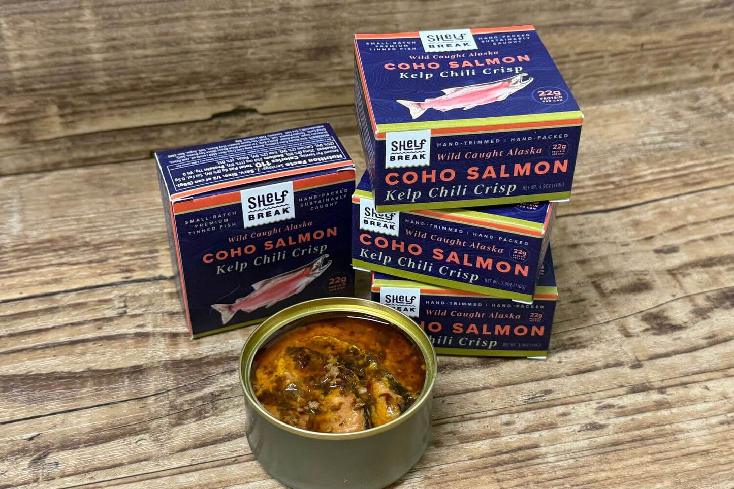 Kelp Chili Crisp Wild Alaska Coho Salmon