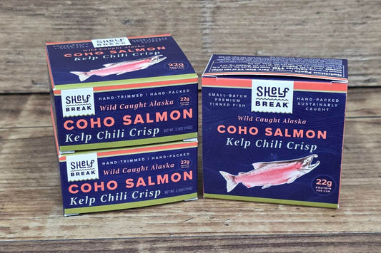 Kelp Chili Crisp Wild Alaska Coho Salmon