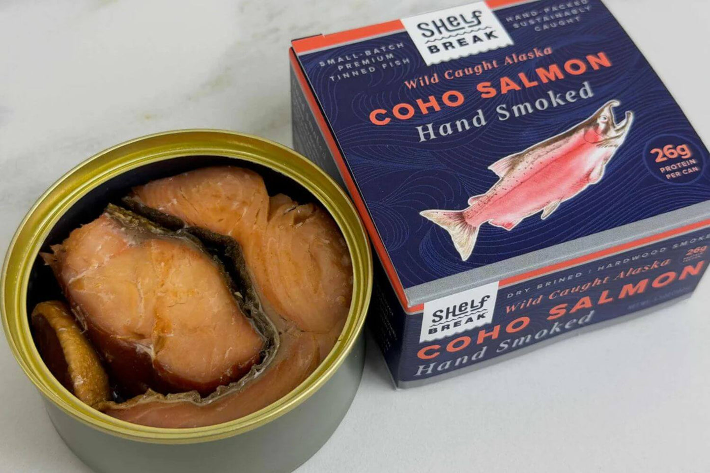 Wild Alaskan Canned Smoked Coho Salmon