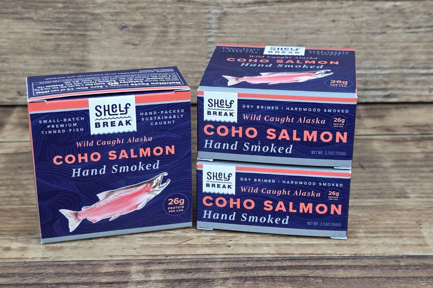 Wild Alaskan Canned Smoked Coho Salmon